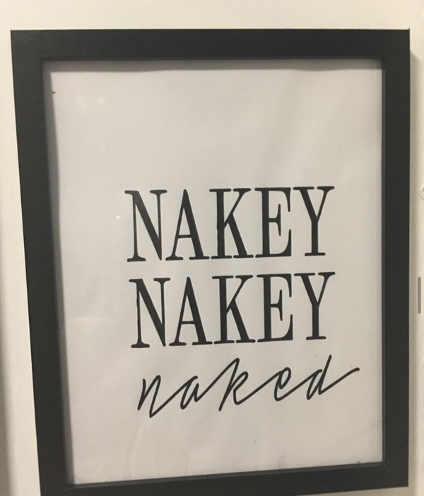 sassy bathroom Frame