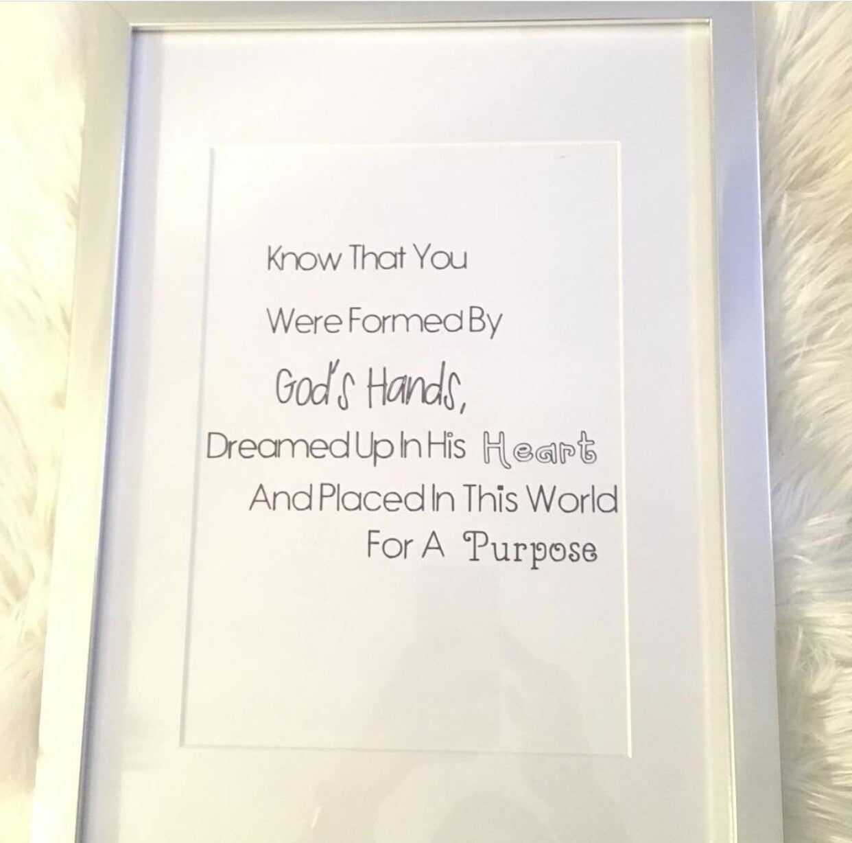 Gods Plan Frame