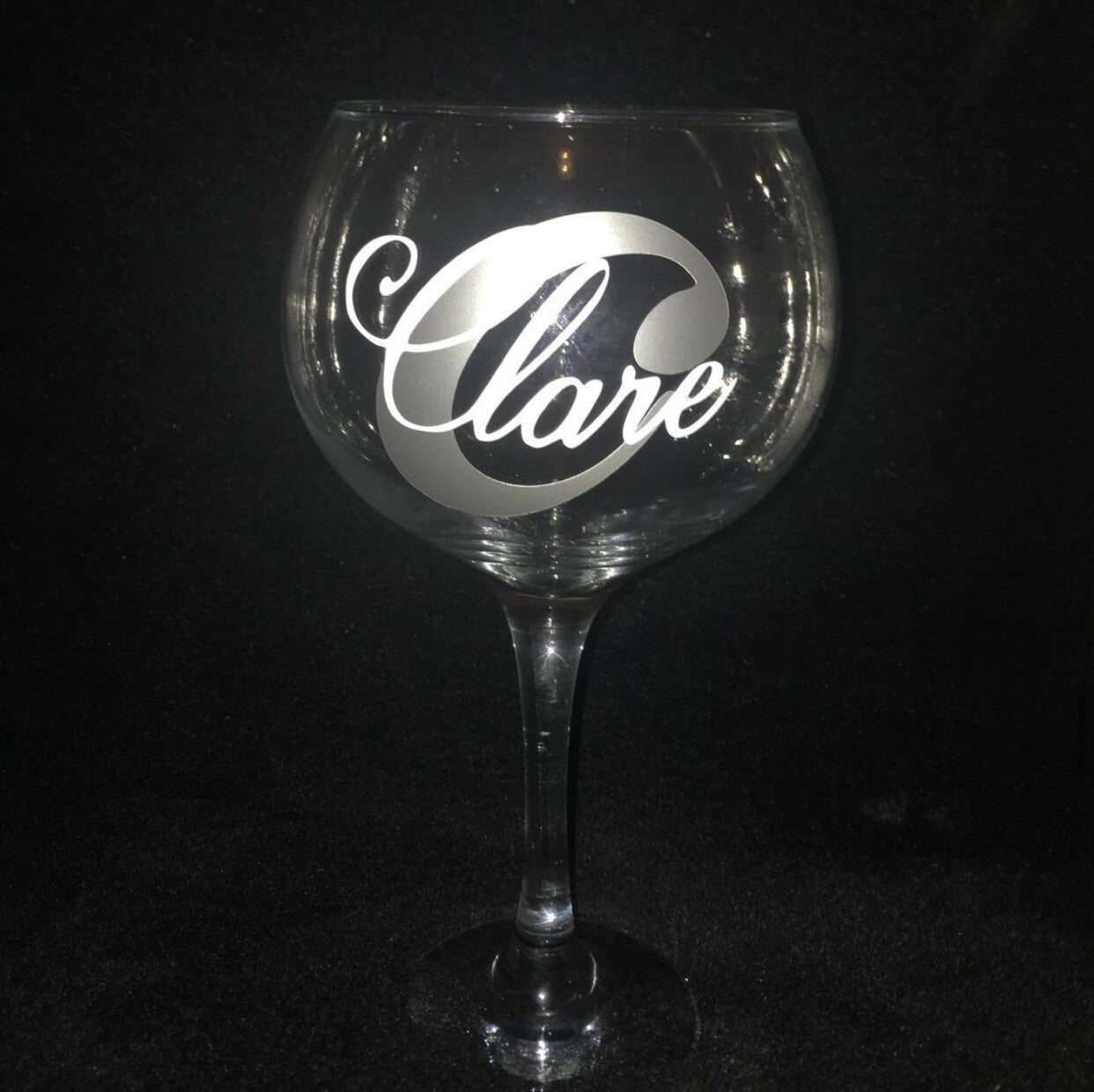 Named Gin Glass