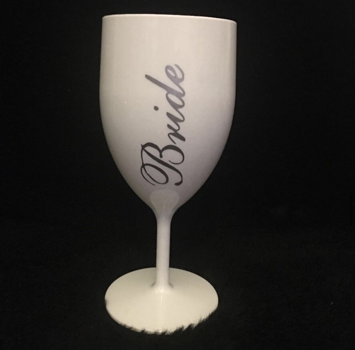 Brides Wine Glass