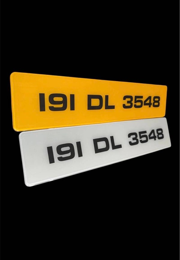 Metro Number Plates