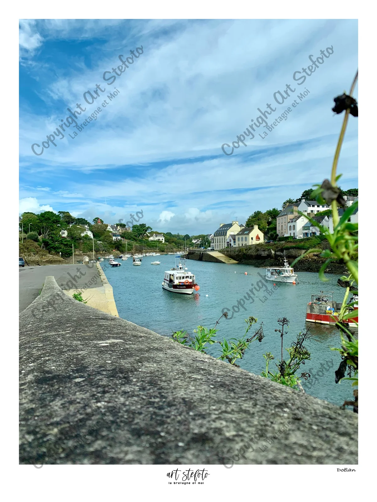 Le Port de Doëlan / Balades en Bretagne | Photos de Bretagne