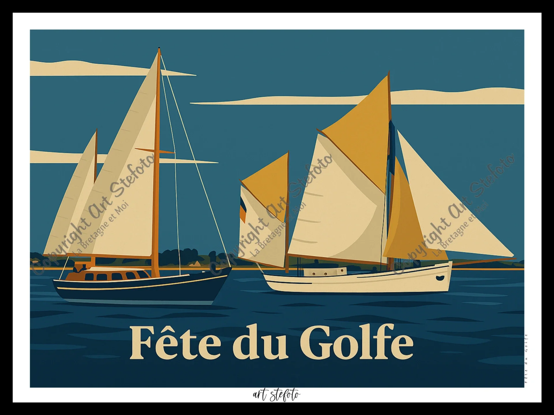 design art stefoto phots de bretagne mer paysages pont lorois
