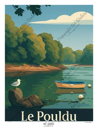 le pouldu design art stefoto phots de bretagne mer paysages