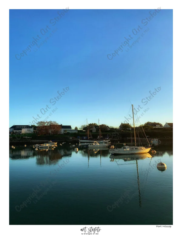 Port Niscop à Belz – photo d'art Bretagne par Art Stefoto