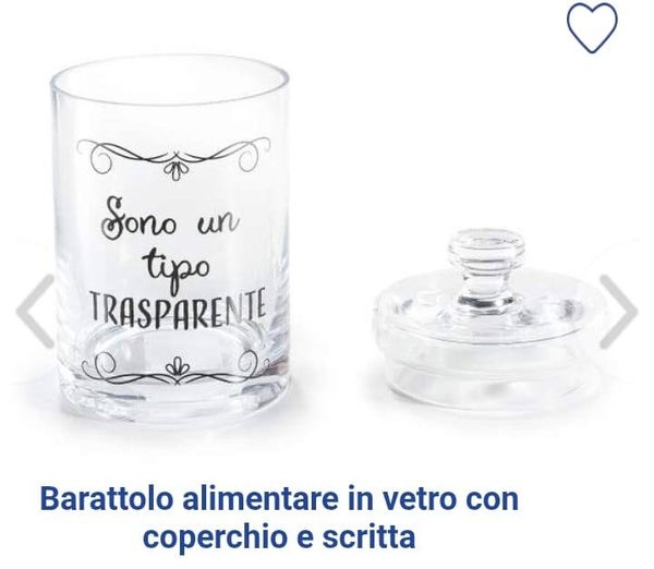 Barattolo in vetro