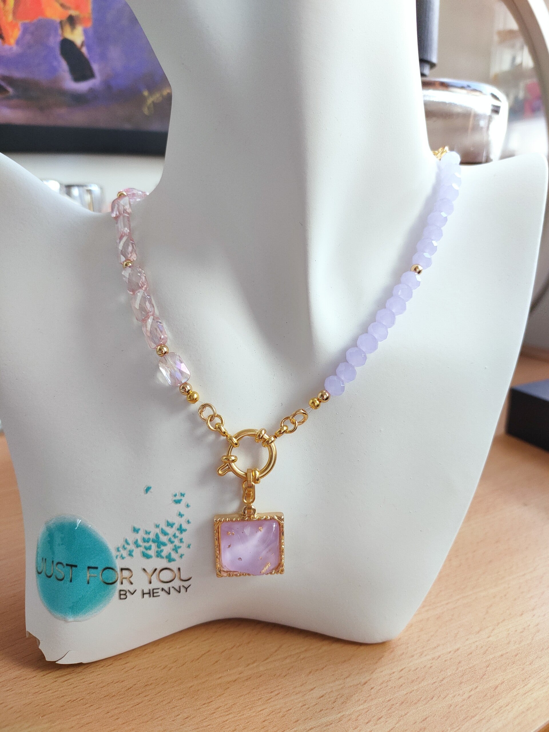 "Dubble chique" dames ketting