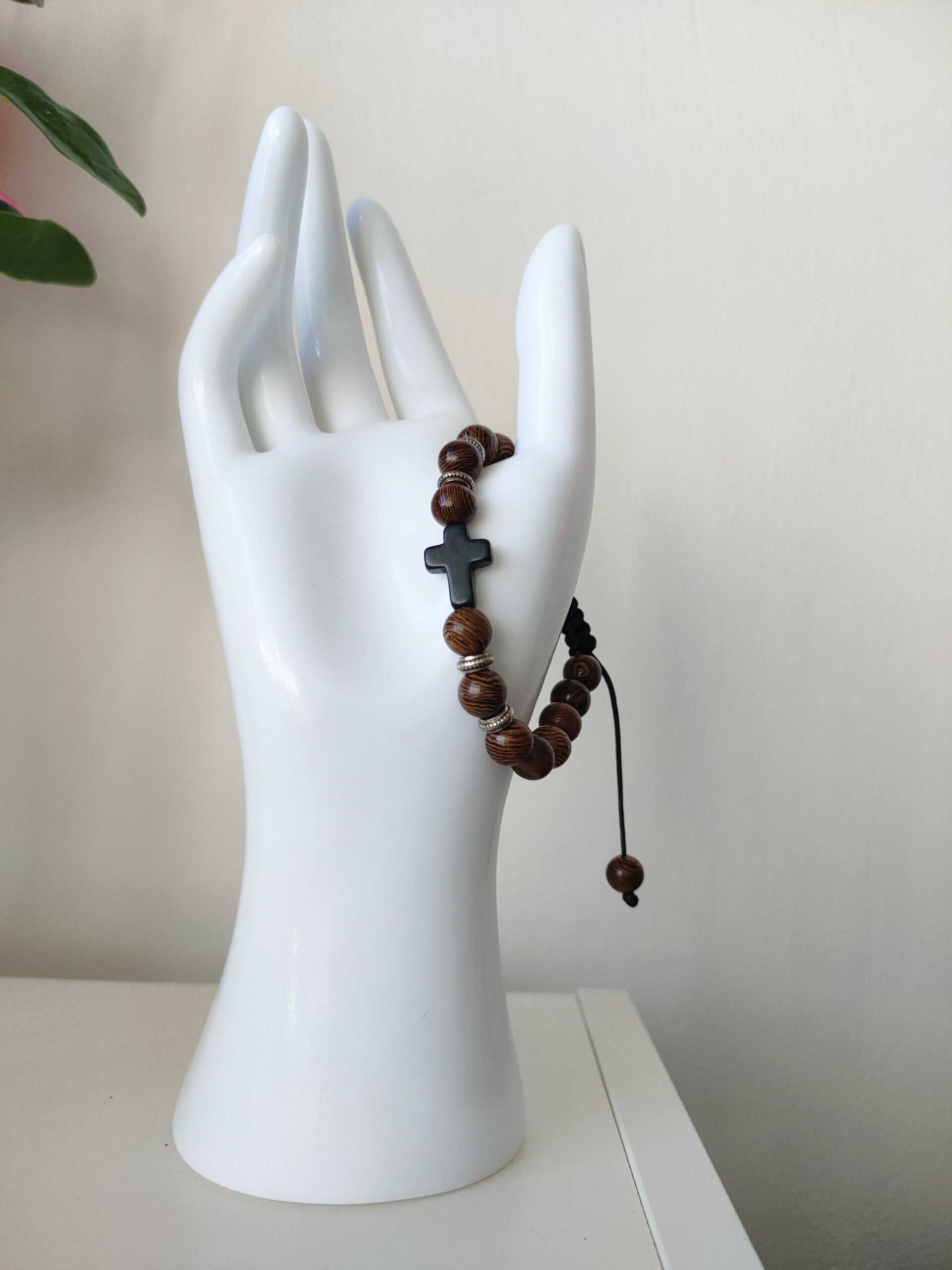 Armband met touw sluiting