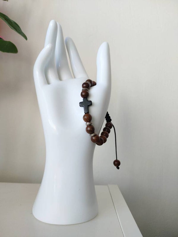 Armband met touw sluiting