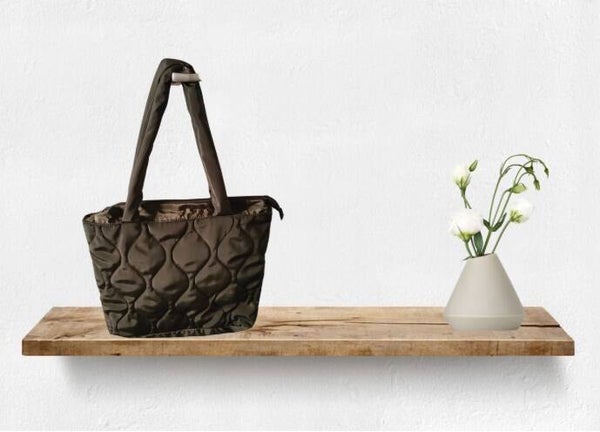 Army green shopper