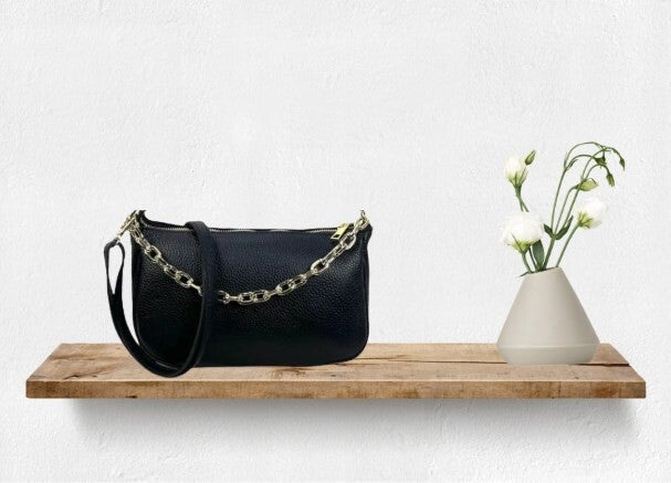 Bolsa negra dames tas