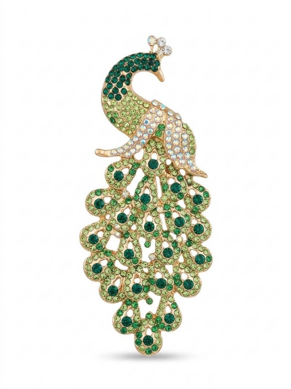 Pauw broche