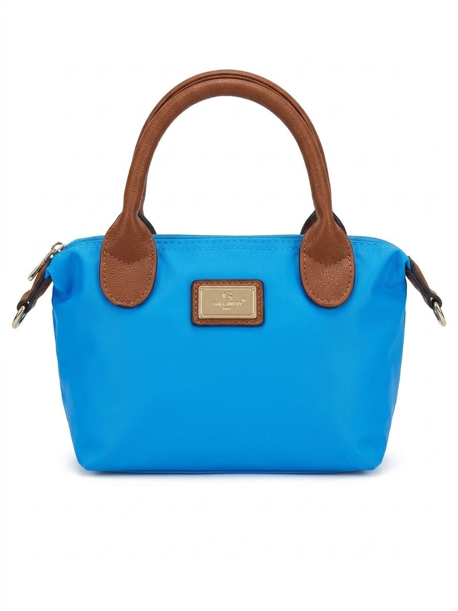 Blauwe mini dames tas