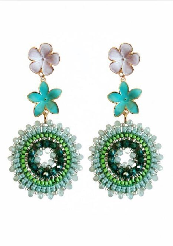 Summer Green oorbellen