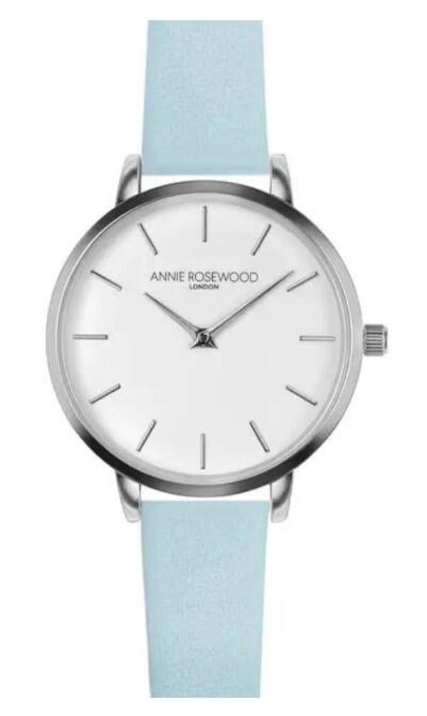 Annie Rosewood dames horloge baby blauw