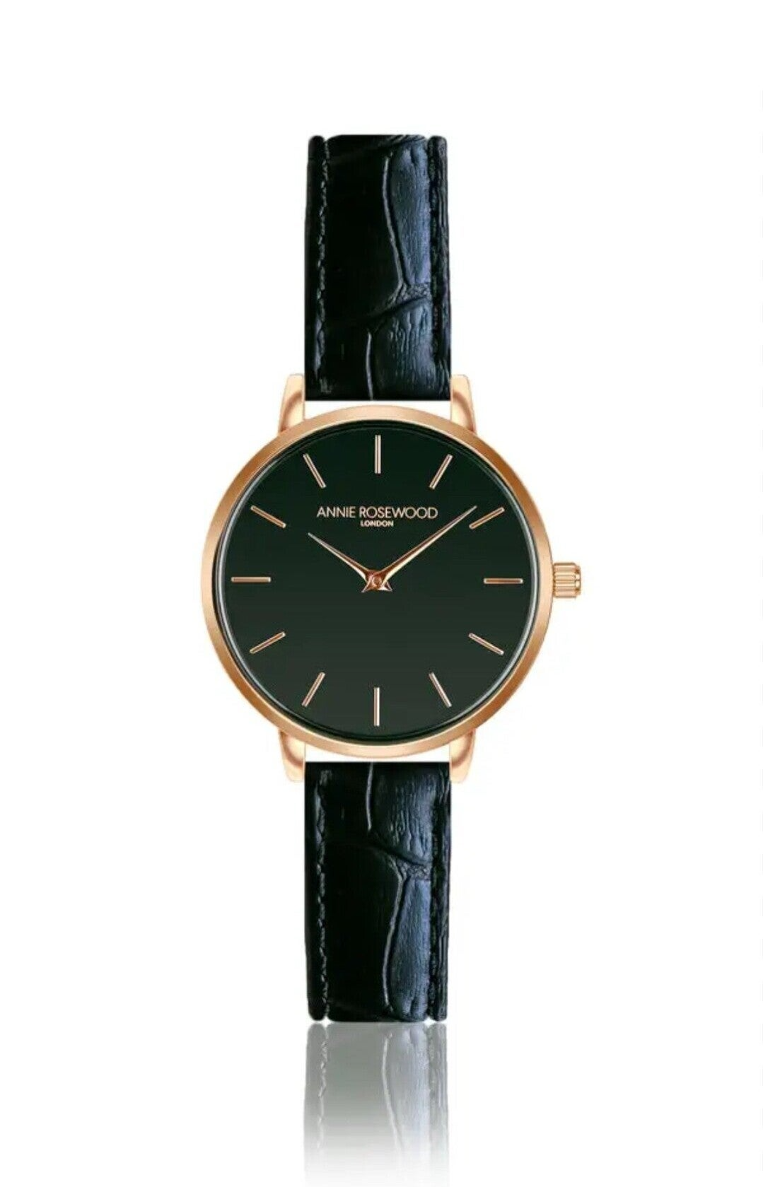 Annie Rosewood dames horloge zwart