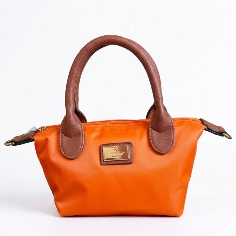 Oranje mini dames tas