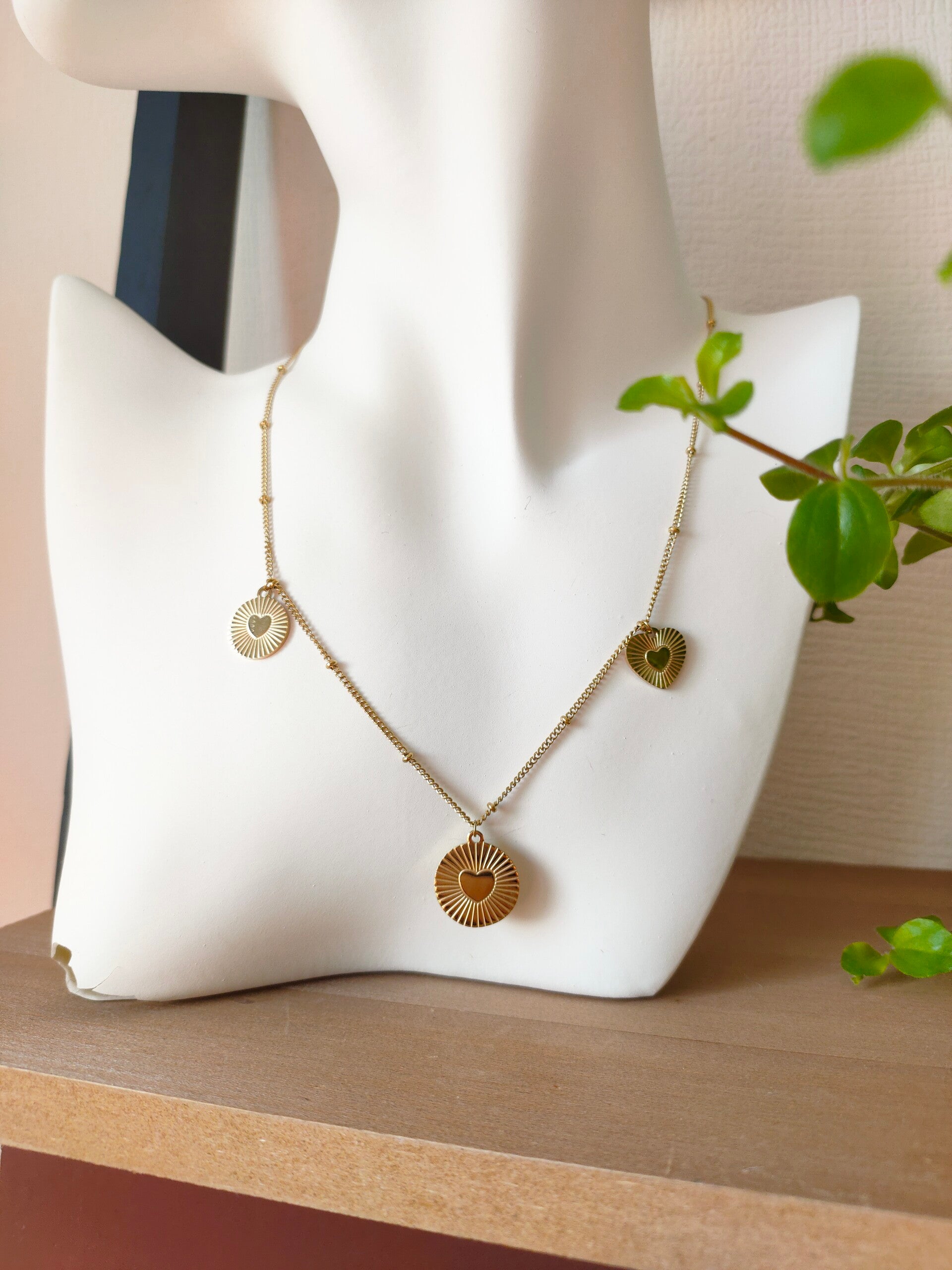 Three hearts ketting