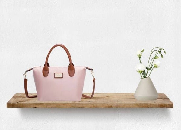 " La Balade" dames tas licht roze