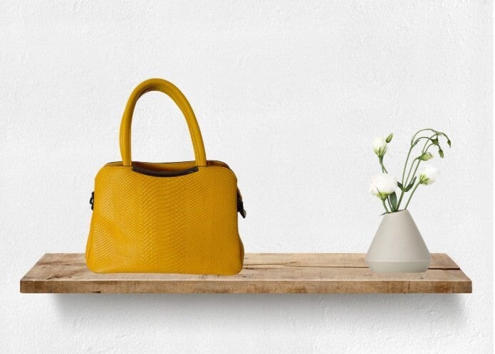 Yello mustard dames tas