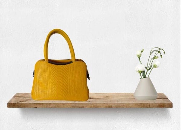 Yello mustard dames tas