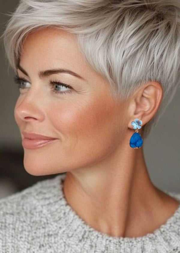 Royal Blue oorbellen