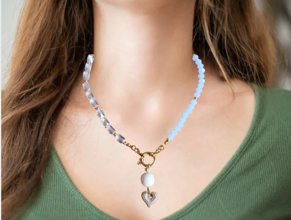 "Dubble chique" dames ketting