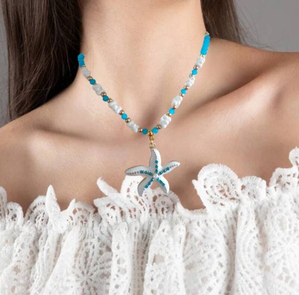 "Go to the Beach" dames ketting