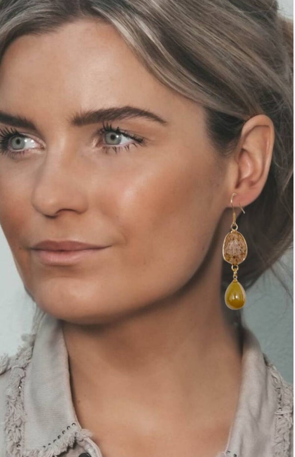 Autumn girl oorbellen