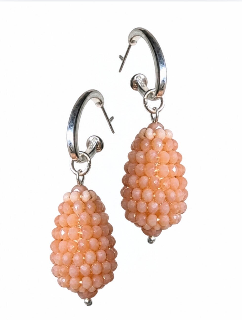 Lola pink oorbellen