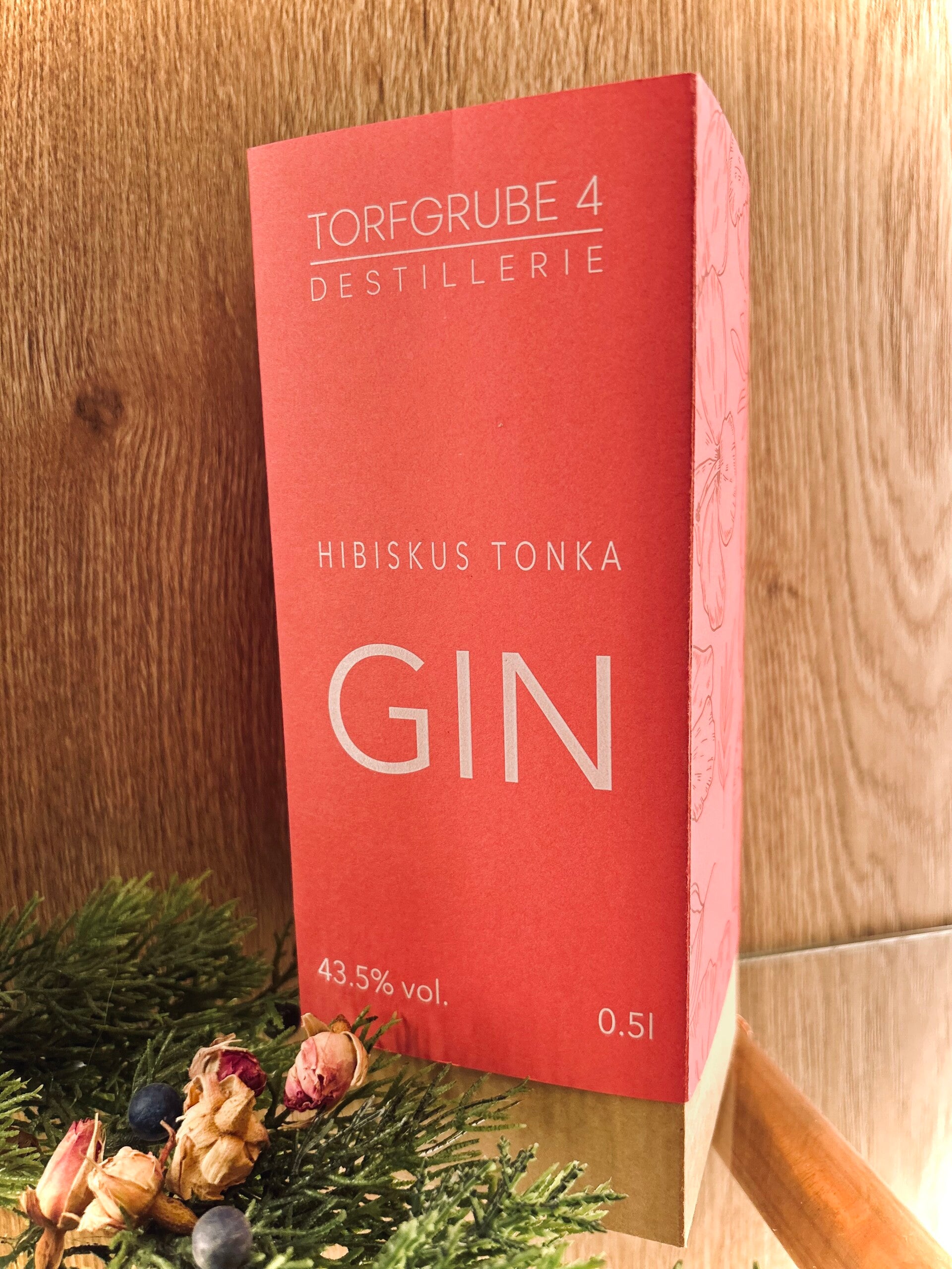 Hibiskus Tonka Gin 0,5l