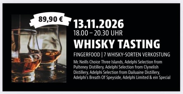 Whiskey Tasting