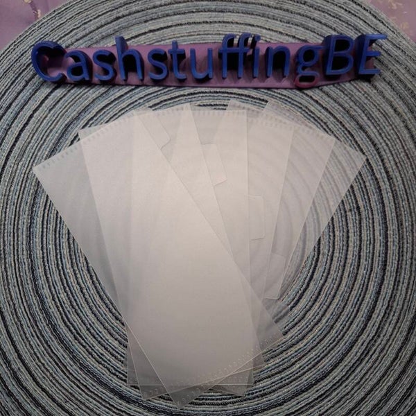 Tabbladen voor lange portemonnee's