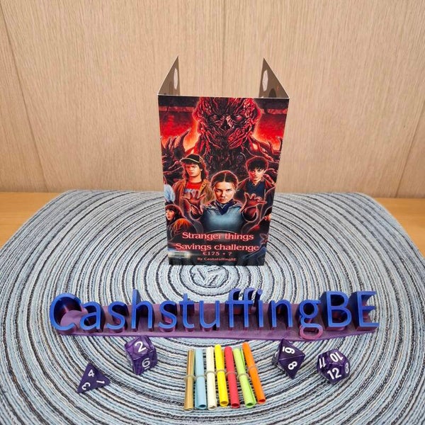 Stranger Things savings challenge