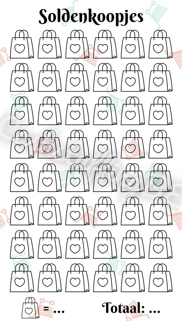 Soldenkoopjes winkeltasjes