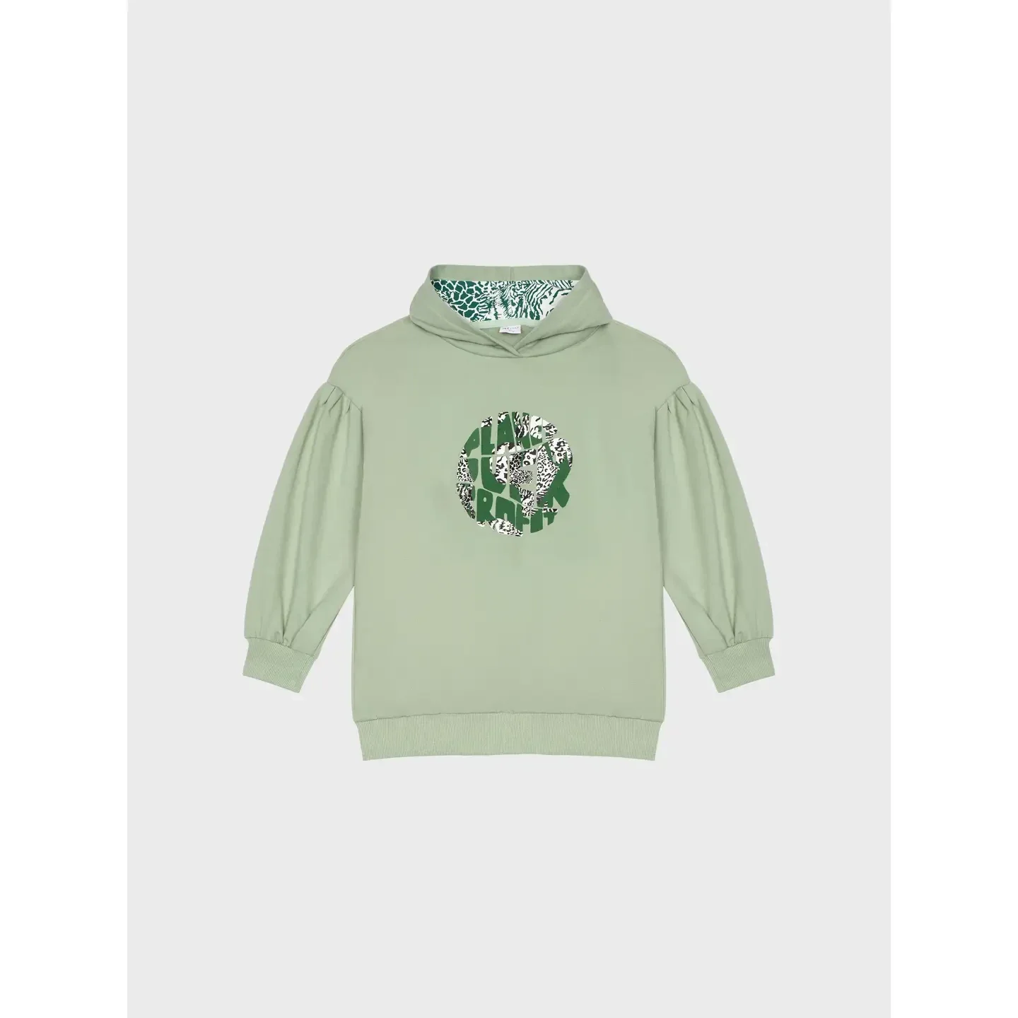 Ativo Meisje Sweatshirt met capuchon Groen