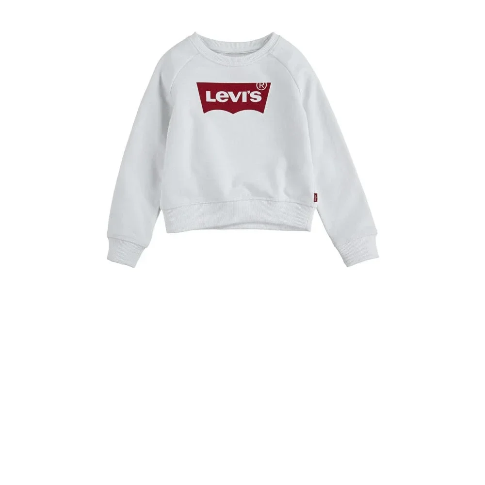 Levi's Kids sweater Key item met logo wit