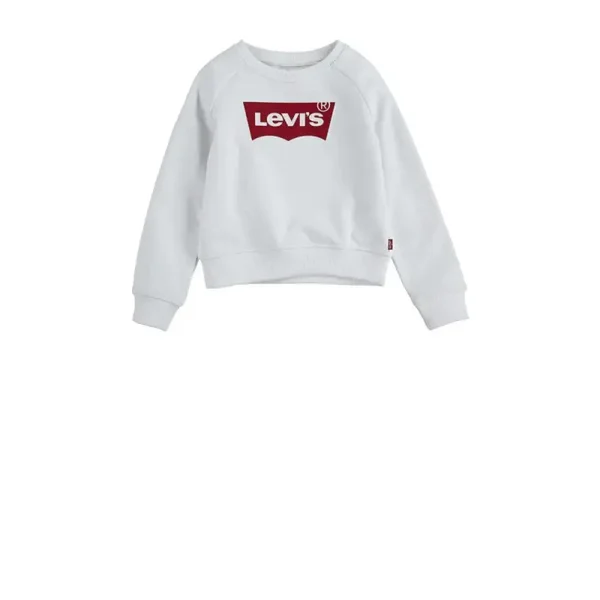 Levi's Kids sweater Key item met logo wit