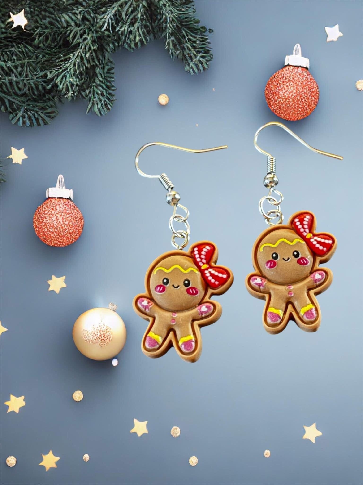 Gingerbread Girl Earrings