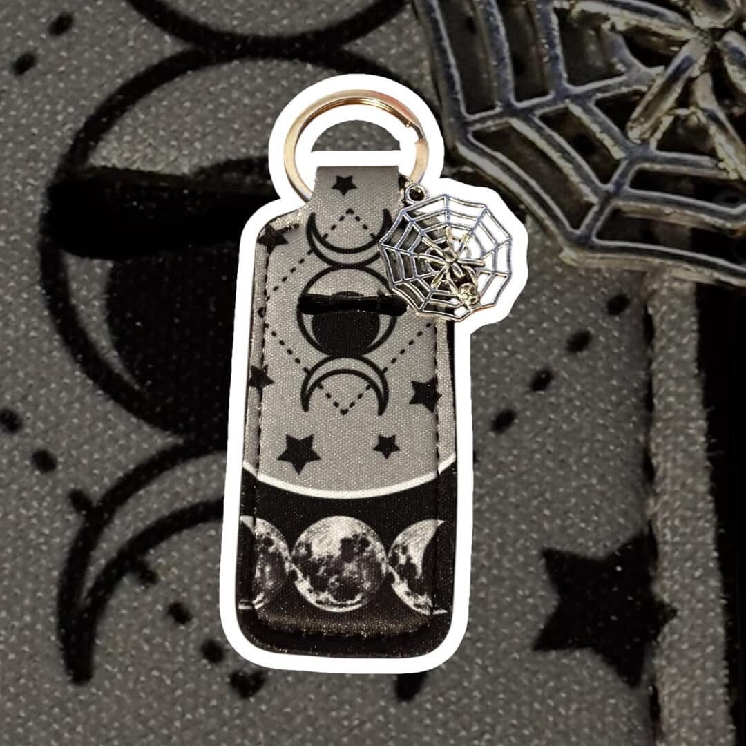 Triple Moon Lip Balm Keychain
