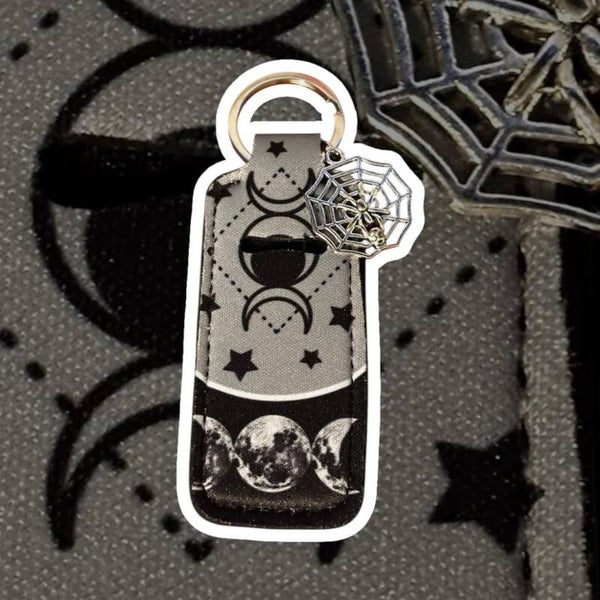 Triple Moon Lip Balm Keychain