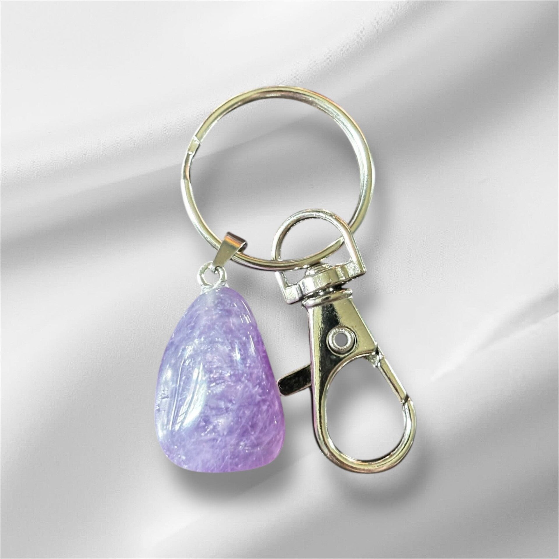Amethyst Keychain