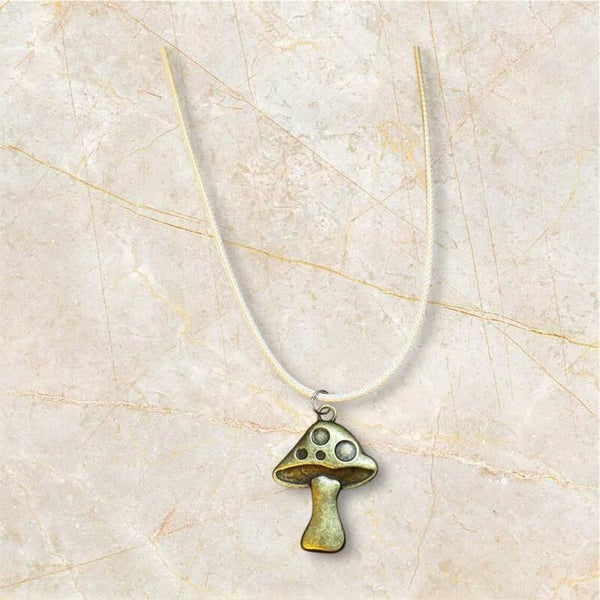 Mushroom Necklace