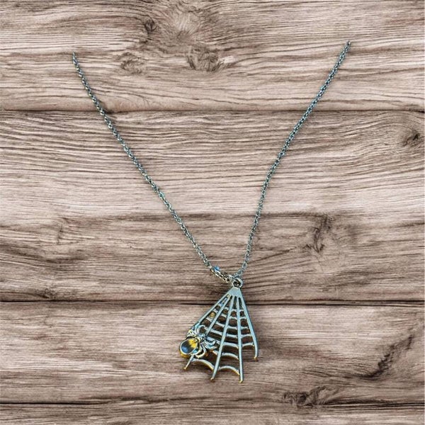 Spiderweb Necklace