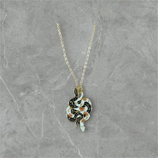 Double Snake Necklace