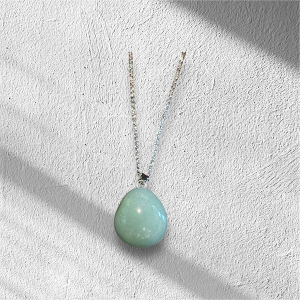 Green Chalcedony Necklace