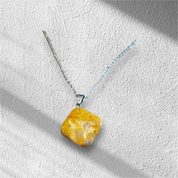 Yellow Jasper Necklace