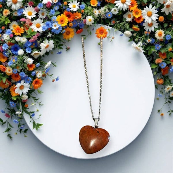 Mahogany Obsidian Necklace