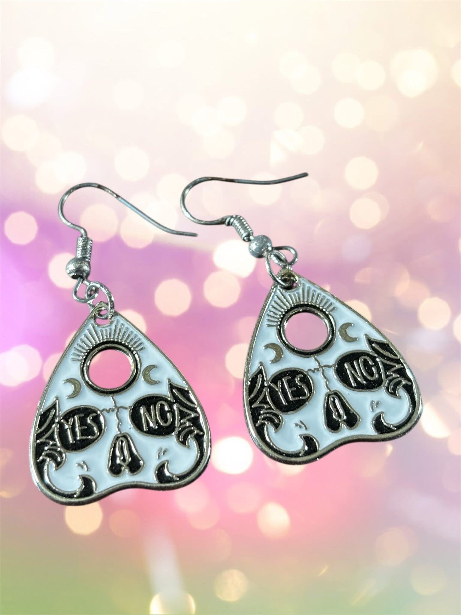 Ouiji Disk Earrings