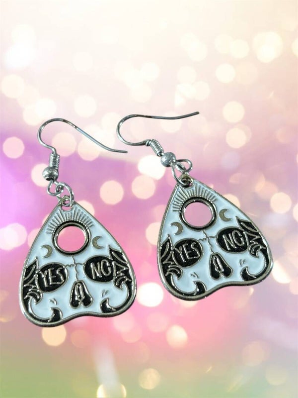Ouiji Disk Earrings